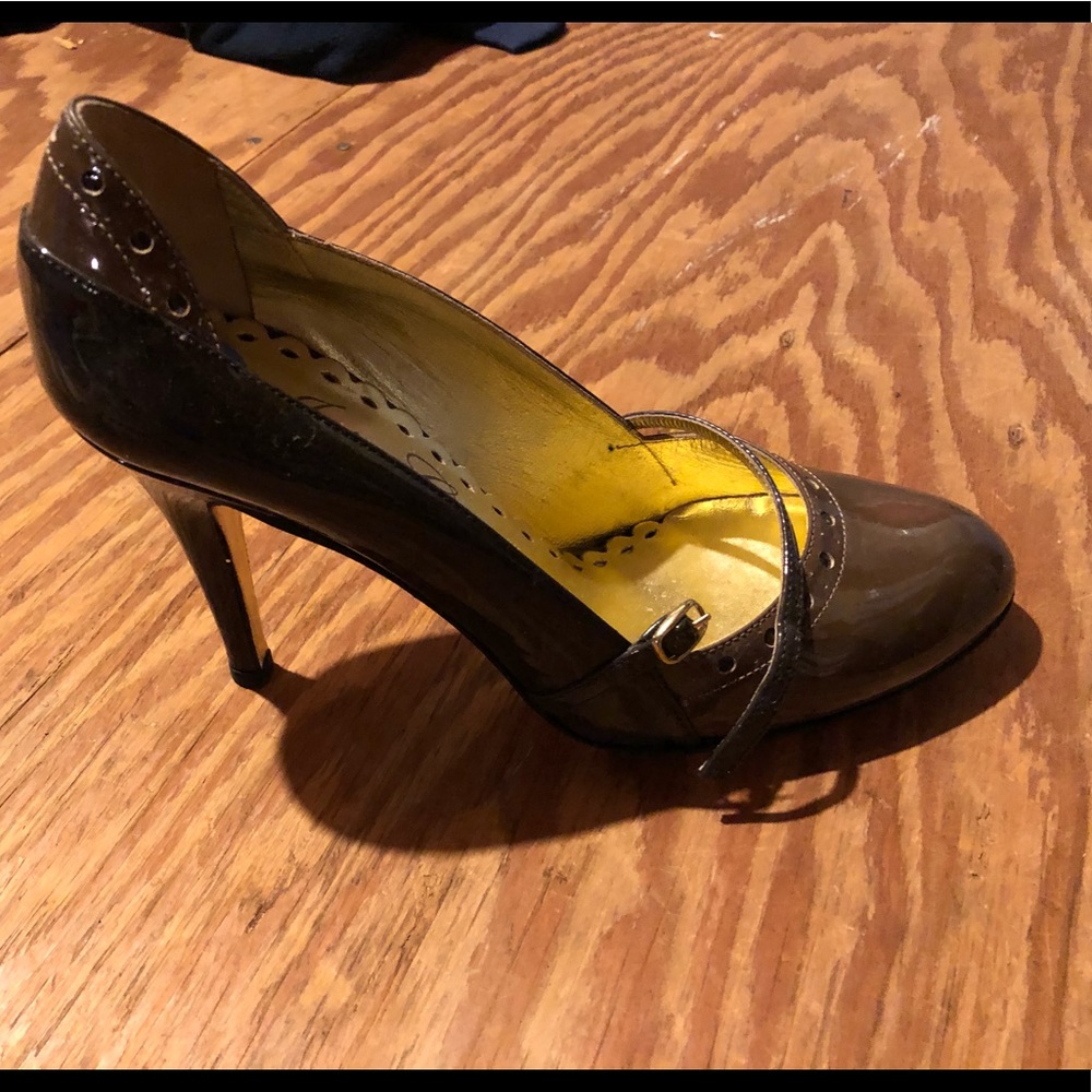 Juicy Couture patent leather pumps